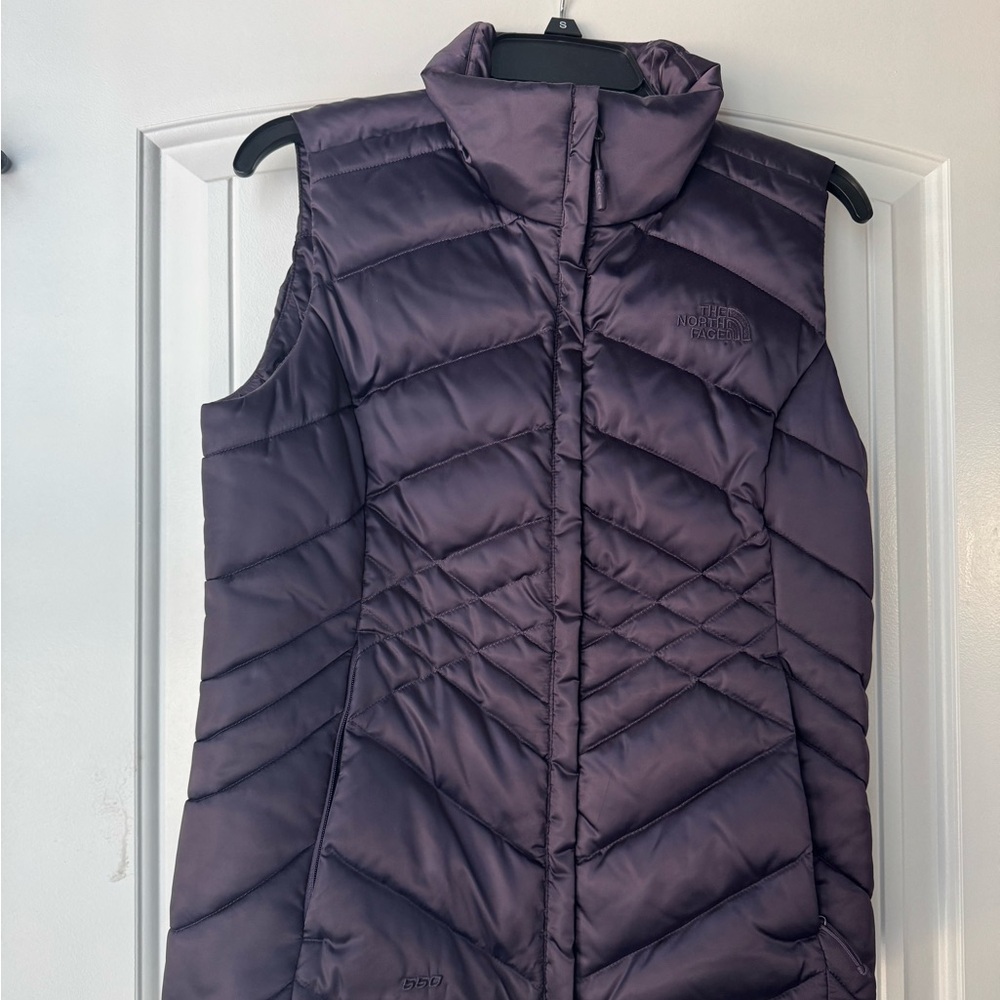 The North Face Women's Dark Purple Quilted Vest